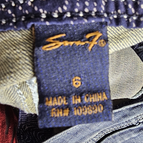 Seven7 Jeans Womens Sz 6 Low Rise Bootcut - Picture 3 of 14